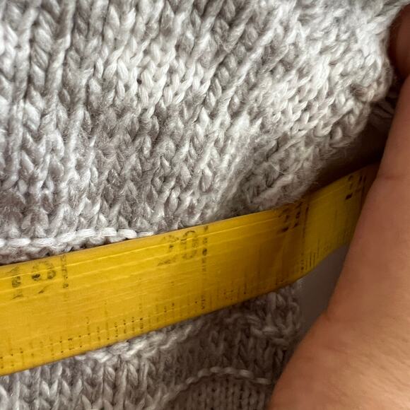 Alfred Dunner Striped Fringe Sweater Cozy Knit Classic Cottagecore Boho Large - Picture 7 of 8